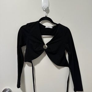 Adika open back top